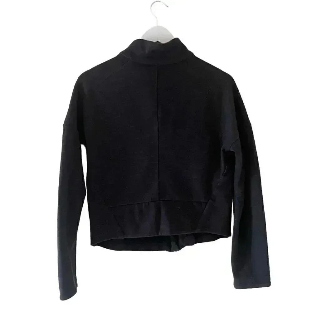 Adidas Heart Racer Track Tops Sporty Lightweight Jacket Black SZ M # 1787 - Picture 7 of 13